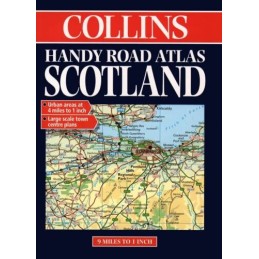 Collins Handy Scotland Road Atlas Paperback Book
