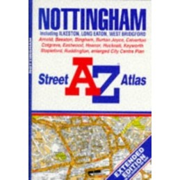 A. to Z. Street Atlas of Nottingham (A-Z St... by Geographers A-Z Map Paperback