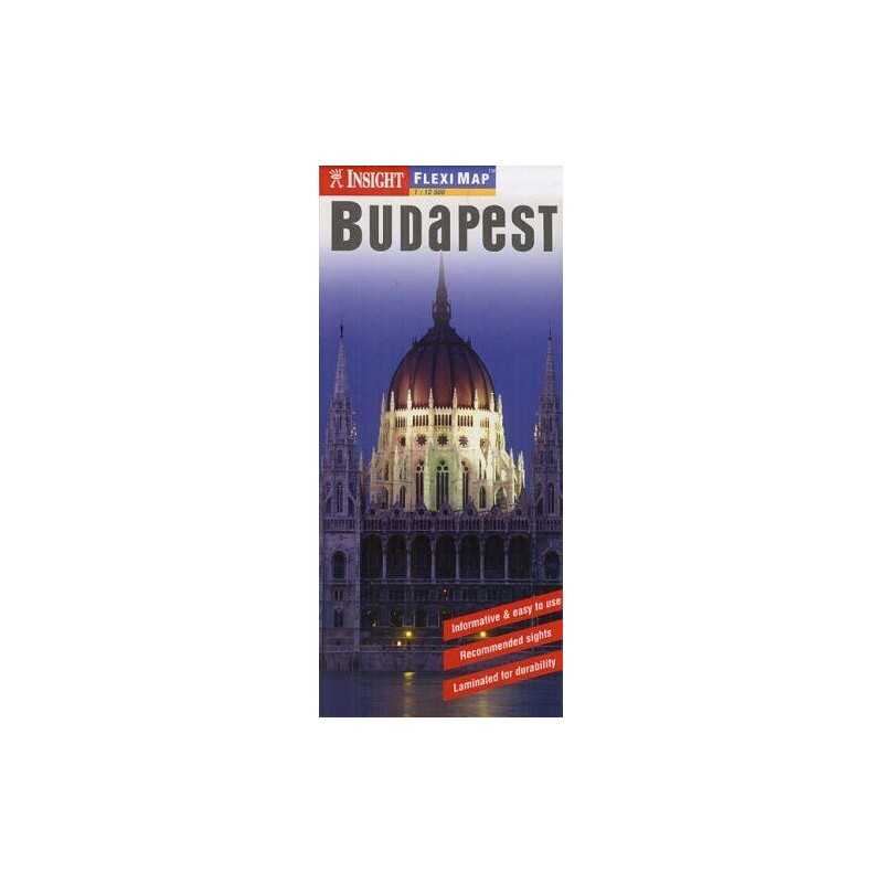 Budapest (Insight FlexiMap) (Insigh... by APA Publications Lim Sheet map, folded