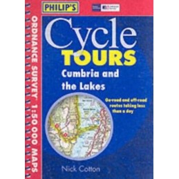 Philips Cycle Tours Cumbria and the Lakes by Philips Spiral bound Book The