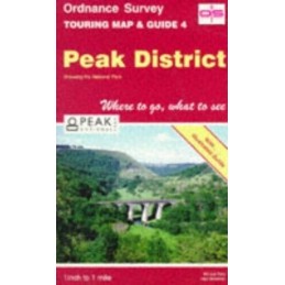 Peak District by Ordnance Survey Sheet map, folded Book