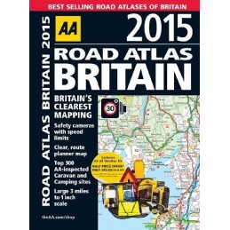 AA Road Atlas Britain 2015 (Road Atlas), AA Publishing
