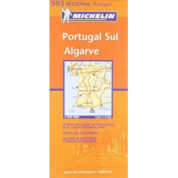 Portugal South (Michelin Regional Maps) by VARIOUS Sheet map, folded Book The