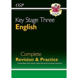 KS3 English Complete Revision & Practice (with Online ... by CGP Books Paperback