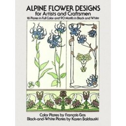 Alpine Flower Designs for Artists a..., Baldanski, Kare