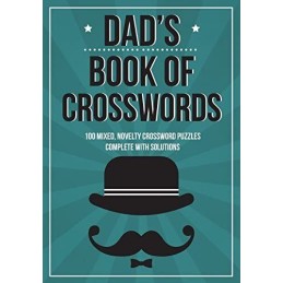 Dads Book Of Crosswords: 100 novelty crossword puzzles by Media, Clarity Book
