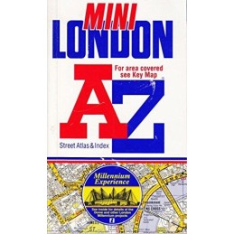 A to Z of London Mini Street Atlas by Geographers A-Z Map Company Paperback The