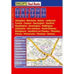 Philips Red Books Oxford (Red Book Street Atlas) Paperback Book Fast