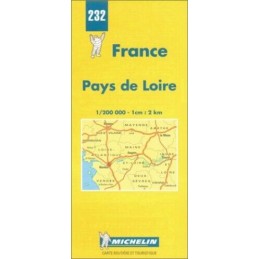 Michelin Map 232 France Pays De Loi... by Michelin Travel Publ Sheet map, folded
