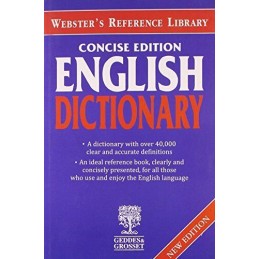 Websters Concise English Dictionary (Websters referenc... by Geddes and Grosset