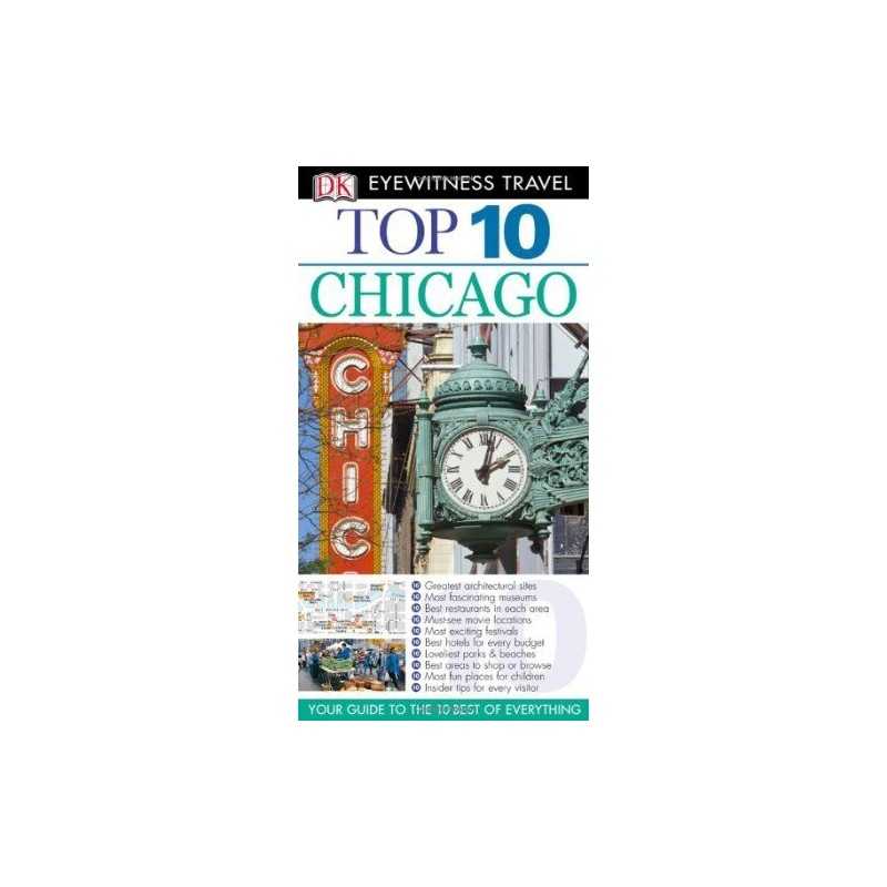 Top 10 Chicago [With Map] (DK Eyewitness Top 10 Travel G... by Sotonoff, Roberta