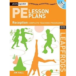 PE Lesson Plans Year R: Photocopiable Gymnastic Activit... by Jim Hall Paperback