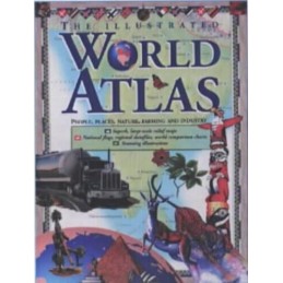 The Illustrated World Atlas by Rogers, Alisdair Hardback Book Fast