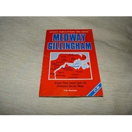Medway/Gillingham Street Atlas (Red books) Sheet map, folded Book Fast