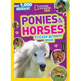 National Geographic Kids Ponies and Horses Sticker Ac... by National Geographic