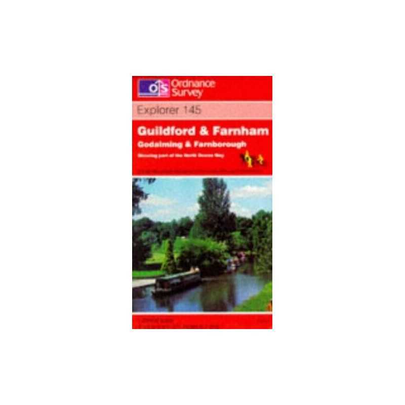 Guildford and Farnham (Explorer Maps) by Ordnance Survey Sheet map, folded Book