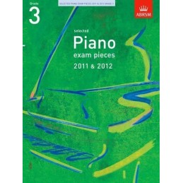 Selected Piano Exam Pieces 2011 & 2012, Grade 3 (ABRSM E... by ABRSM Sheet music