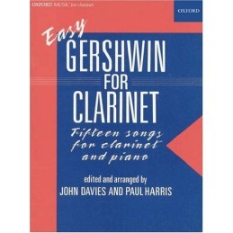Easy Gershwin for clarinet by Davies, John Sheet music Book