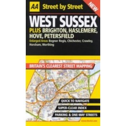 AA Street by Street Sussex, West, AA Publishing