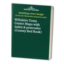 Wiltshire Town Centre Maps with index & codes (County Red ... Paperback Book