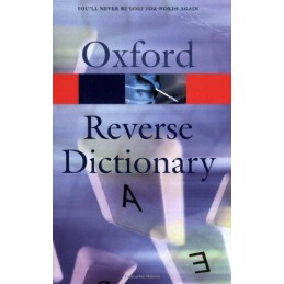 The Oxford Reverse Dictionary (Oxford Paperback Reference) Paperback Book The