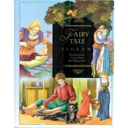Fairy Tale Jigsaw - Sleeping Beauty, Puss in Boots, Red Riding Hood Book The