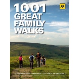 1001 Family Walks (AA 1001 Series) by AA Publishing Paperback Book