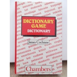 Chambers Dictionary Game Dictionary Hardback Book