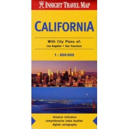 California Insight Travel Map Sheet map, folded Book