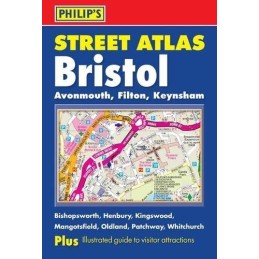 Philips Street Atlas Bristol by Philips Maps Paperback Book Fast