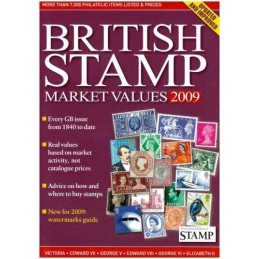 BRITISH STAMP MARKET VALUES 2009 by Thomas, Guy Paperback Book Fast