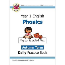 KS1 Phonics Year 1 Daily Practice Book: A..., CGP Books