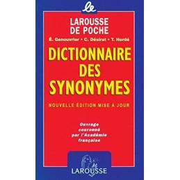 Larousse De Poche - Dictionnaire DES Synonymes: Edit...