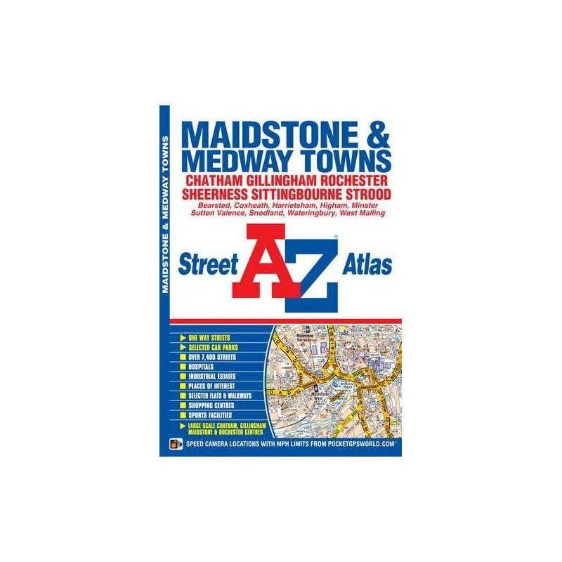 Maidstone Street Atlas (A-Z Street Atlas S.) by Geographers A-Z Map Co Ltd Book