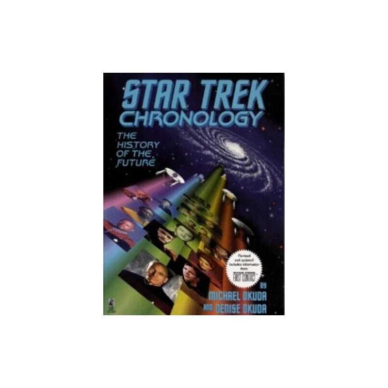 Star Trek Chronology: The History of the Future by Okuda, Denise Paperback Book