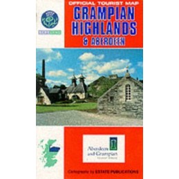 Grampian Highlands (Official Tourist Map S.) Sheet map, folded Book
