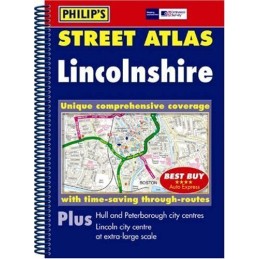 Philips Street Atlas Lincolnshire: Pocket by Philips Maps Paperback Book The
