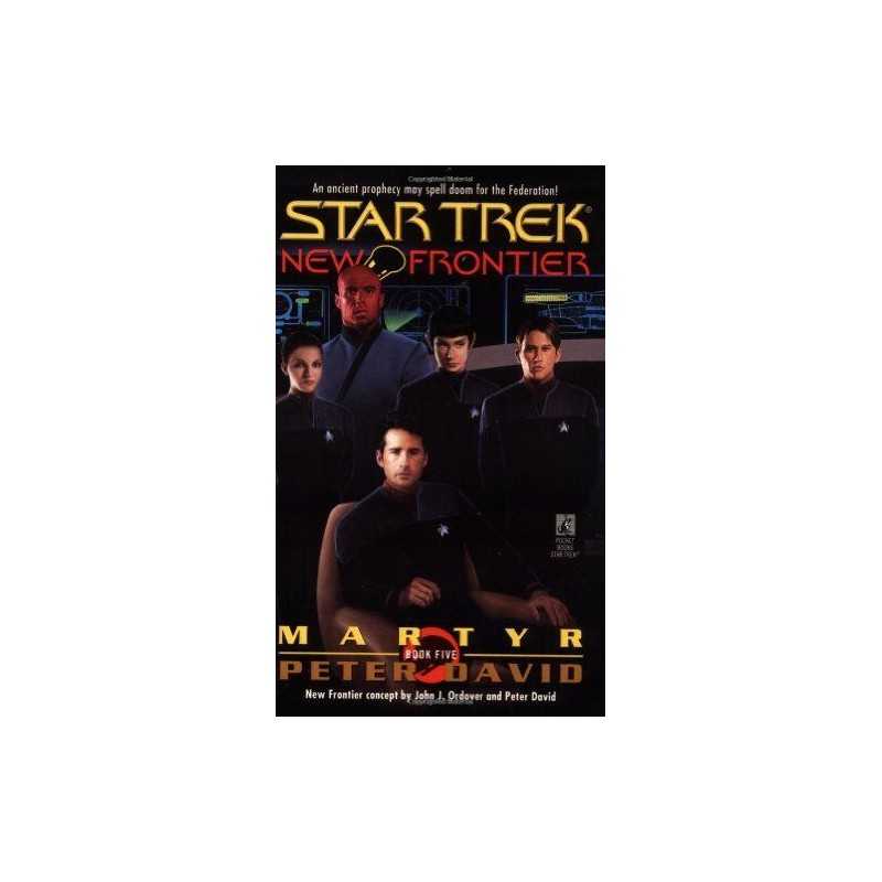 Martyr (Star Trek: New Frontier) by David, Peter Paperback Book Fast