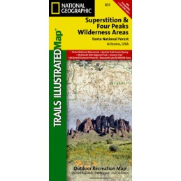 Superstition & Four Peaks Wilderness Areas, Tonto National Fo... - 9781566954853