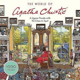 The World of Agatha Christie: 1000-piece Jigsaw - 9781399600910