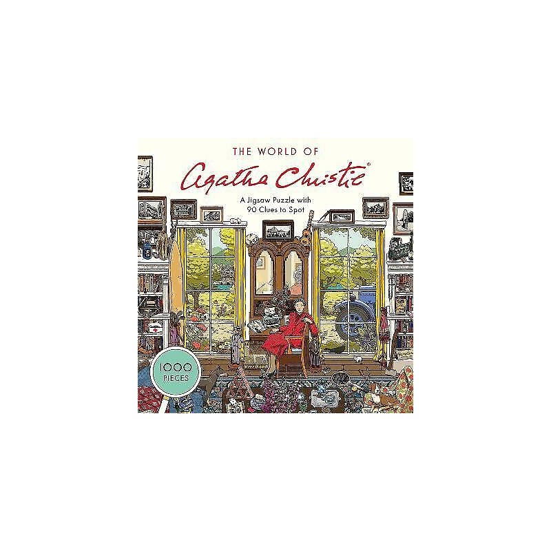 The World of Agatha Christie: 1000-piece Jigsaw - 9781399600910