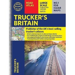 Philips Truckers Road Atlas of Britain - 9781849075763