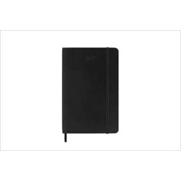 Moleskine 2023 12-month Weekly Pocket Softcover Notebook: Black - 8056420859706