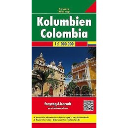 Colombia Road Map 1:1 000 000 - 9783707913958