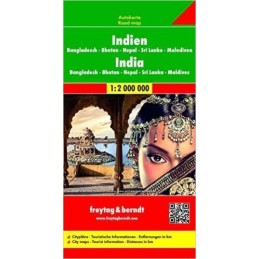 India - Bangladesh - Bhutan - Nepal - Sri Lanka - Maldives Ro... - 9783707913897