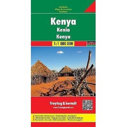 Kenya Road Map 1:1 000 000 - 9783707914108