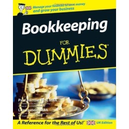 Bookkeeping For Dummies (UK Edition) by Lita Epstein Paperback Book