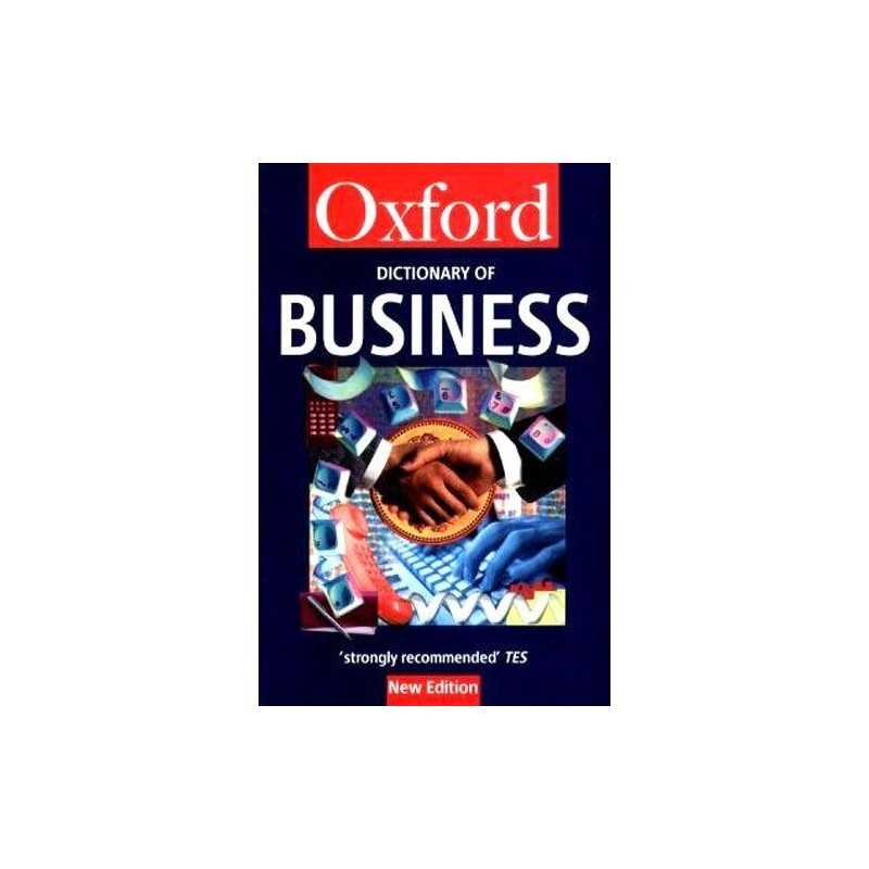 A Dictionary of Business (Oxford Paperback Re... by Market House Books Paperback
